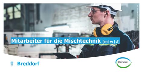 Mitarbeiter für die Mischtechnik [m