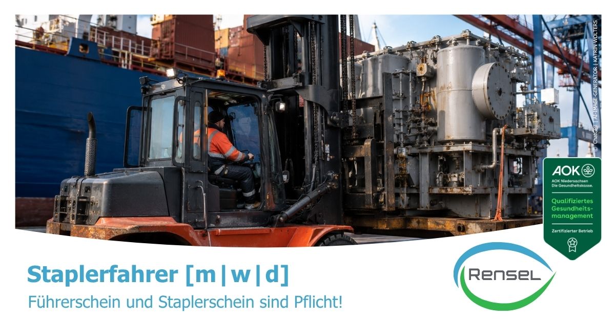 Staplerfahrer [m|w|d] im Hafengebiet in Bremen