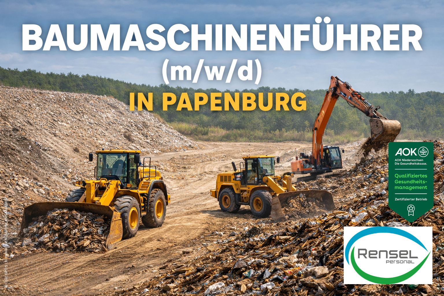 Baumaschinenführer [m|w|d]  in Papenburg