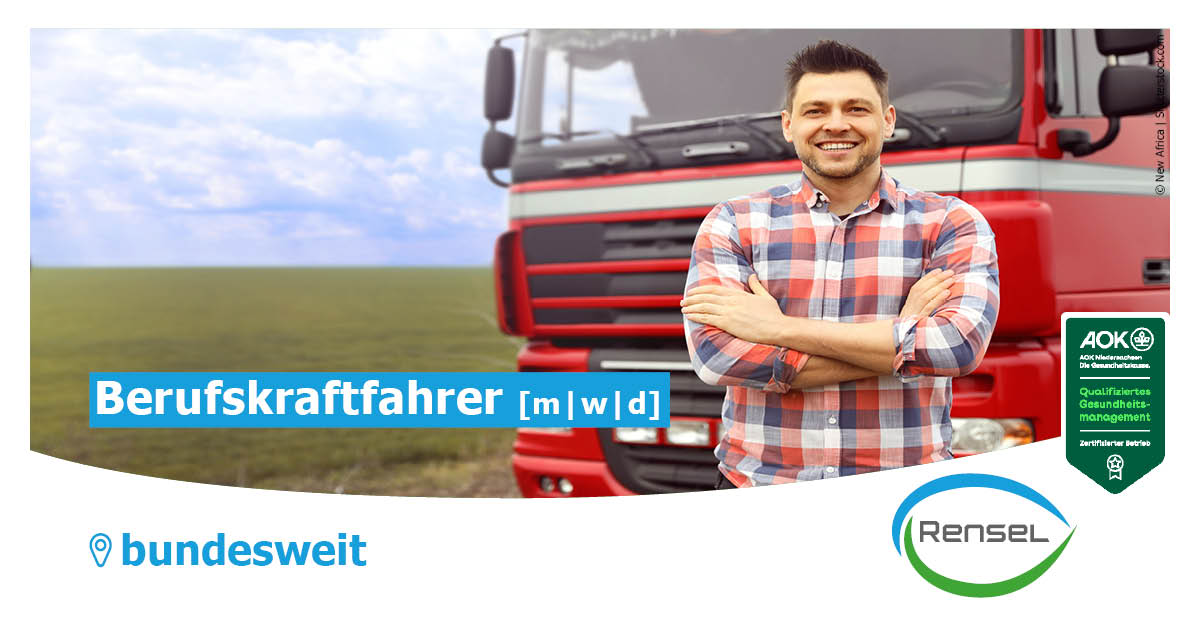 Berufskraftfahrer (m/w/d) in Bremervörde