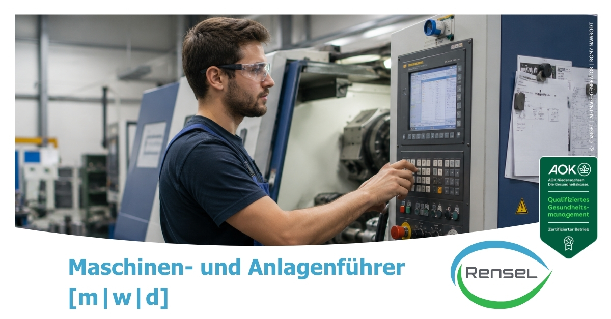 Maschinen- und Anlagenführer [m|w|d] in Breddorf
