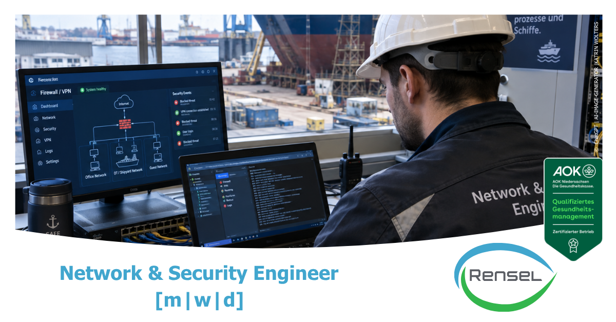 Network & Security Engineer [m|w|d] in Lemwerder