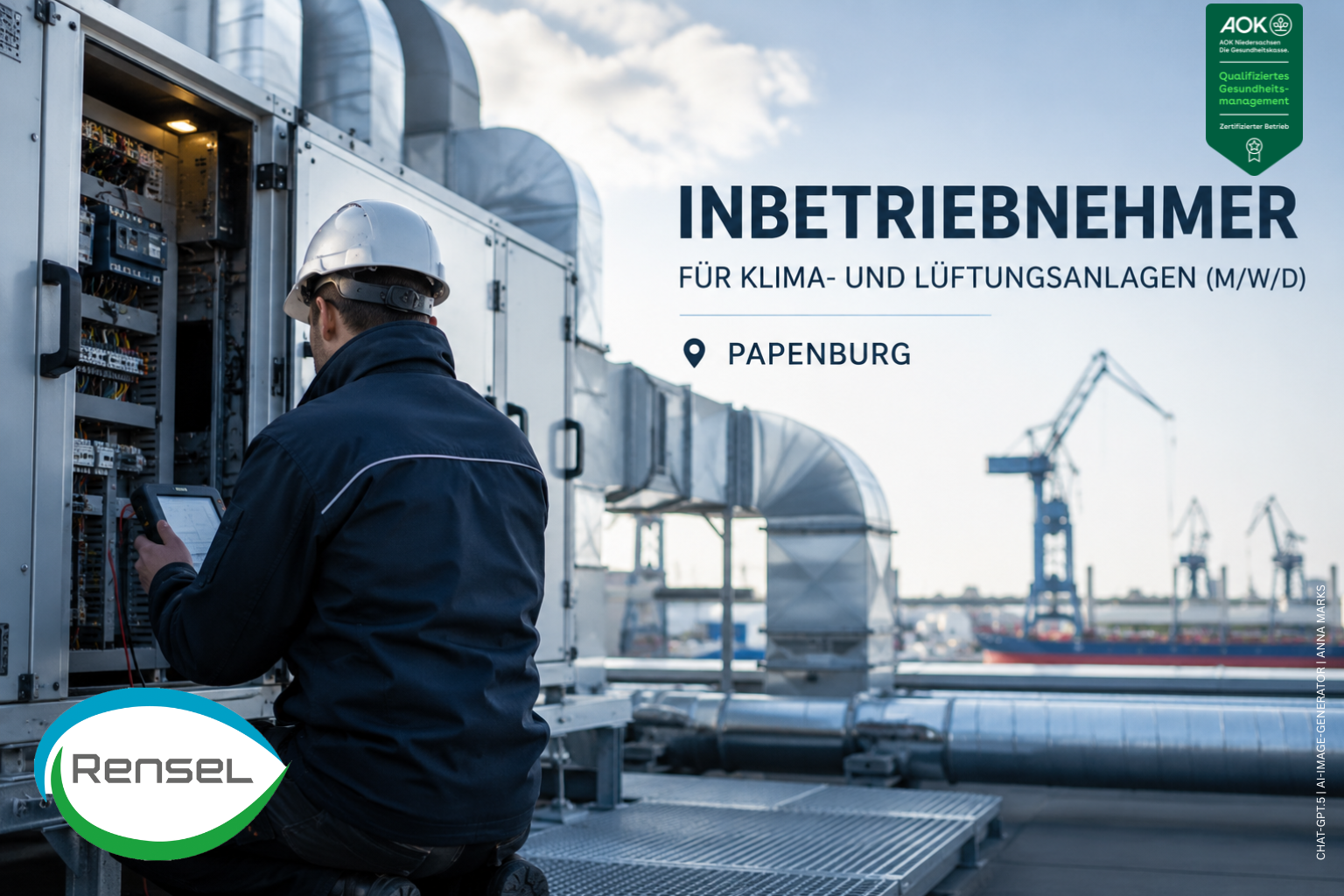 Inbetriebnehmer für Klima- und Lüftungsanlagen [m|w|d] in Papenburg