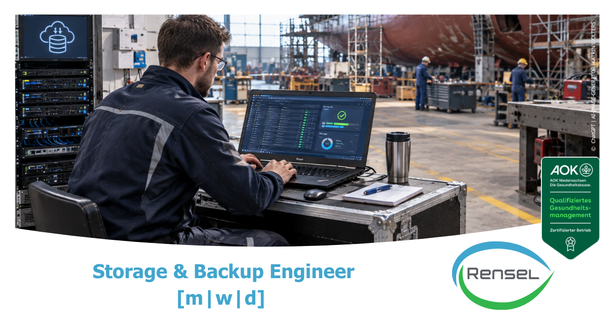 Storage & Backup Engineer [m|w|d] in Lemwerder