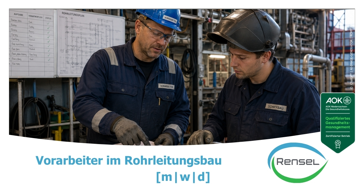 Vorarbeiter (m/w/d) im Rohrleitungsbau in Lemwerder