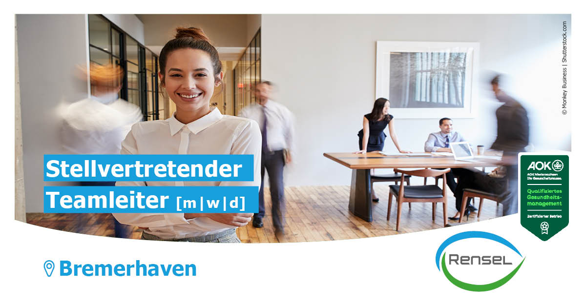 Stellvertretender Teamleiter Lager (m/w/d) in Bremerhaven