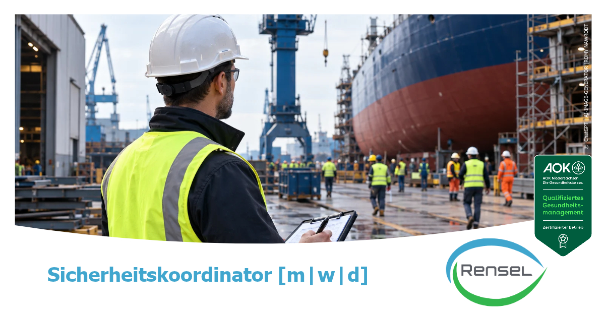Sicherheitskoordinator [m|w|d] im Schiffbau in Lemwerder