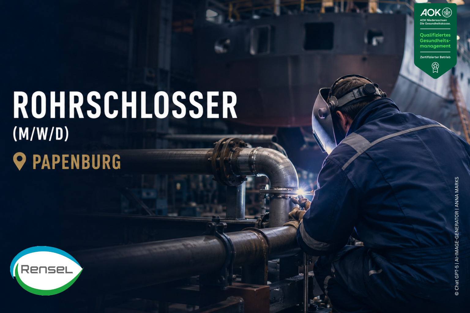 Rohrschlosser [m|w|d]  in Papenburg