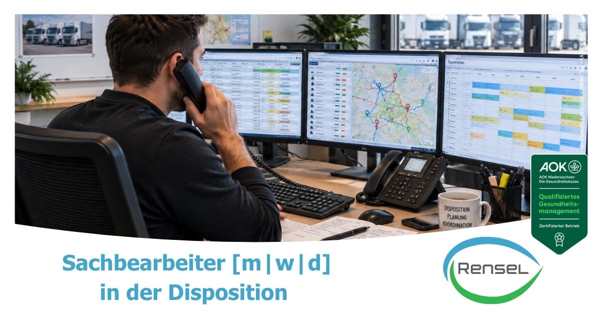 Sachbearbeitung Disposition [m|w|d] in Heeslingen