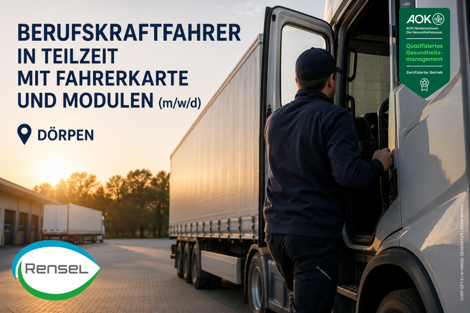 Berufskraftfahrer Teilzeit [m|w|d] in Dörpen