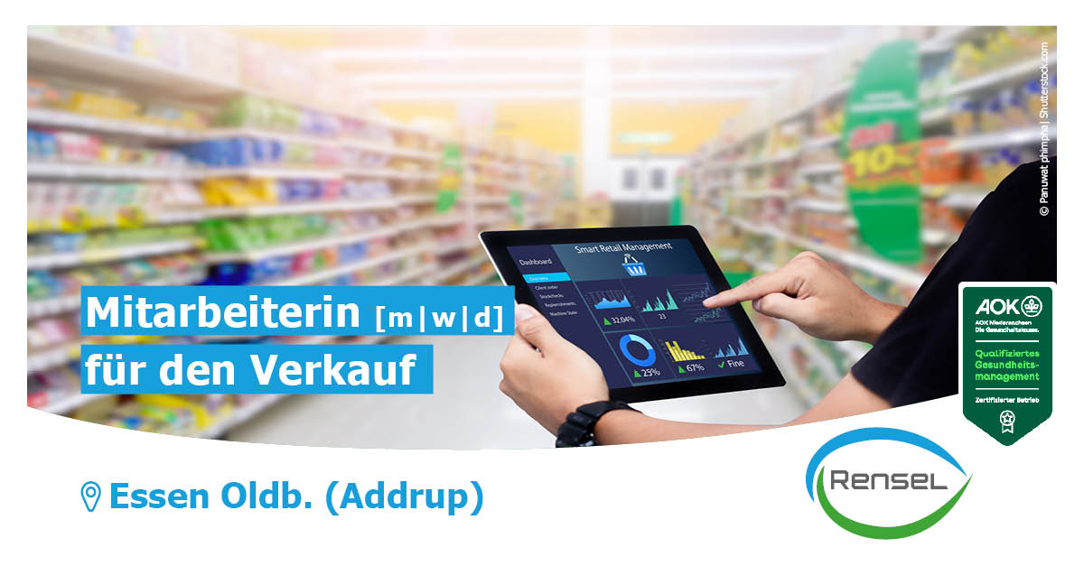 Mitarbeiterin [m|w|d] für den Verkauf in Addrup