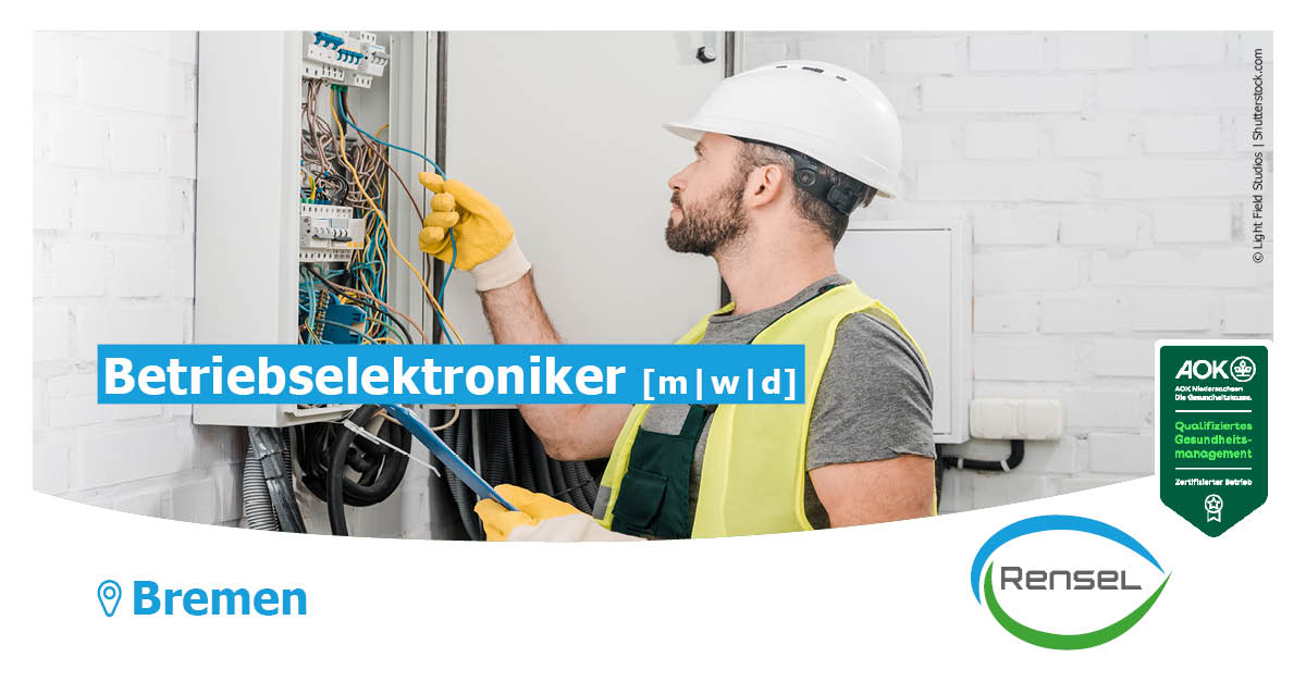 Betriebselektroniker (m/w/d) in Bremen