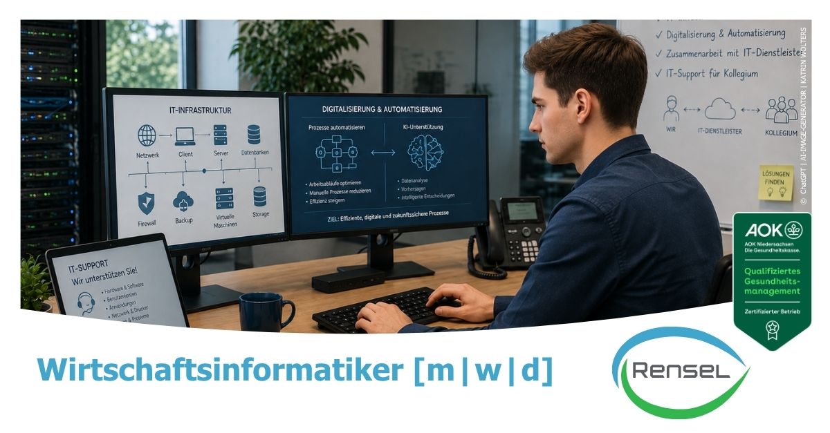 Wirtschaftsinformatiker (m/w/d) in Moormerland