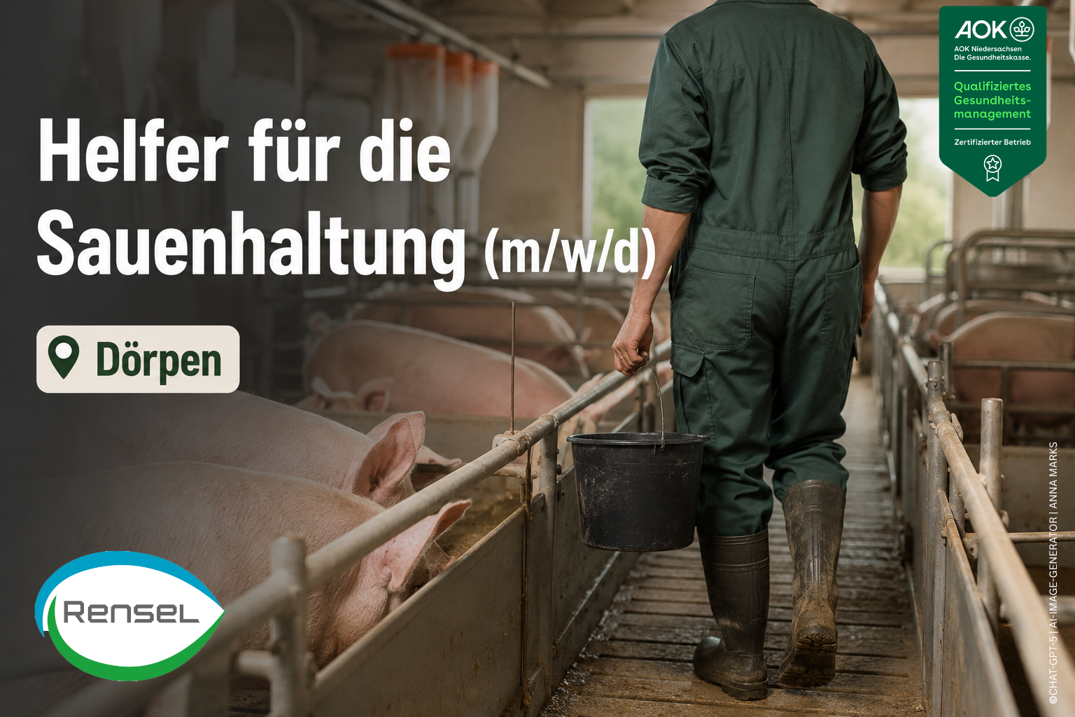 Helfer für die Sauenhaltung (m/w/d) in Dörpen
