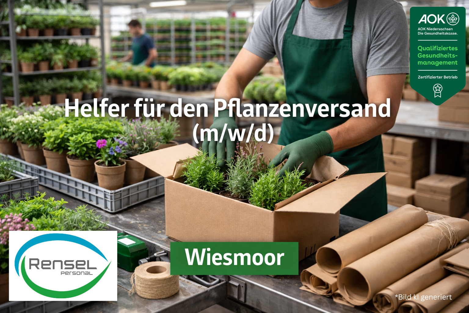 Helfer für den Pflanzenversand [m|w|d] in Wiesmoor