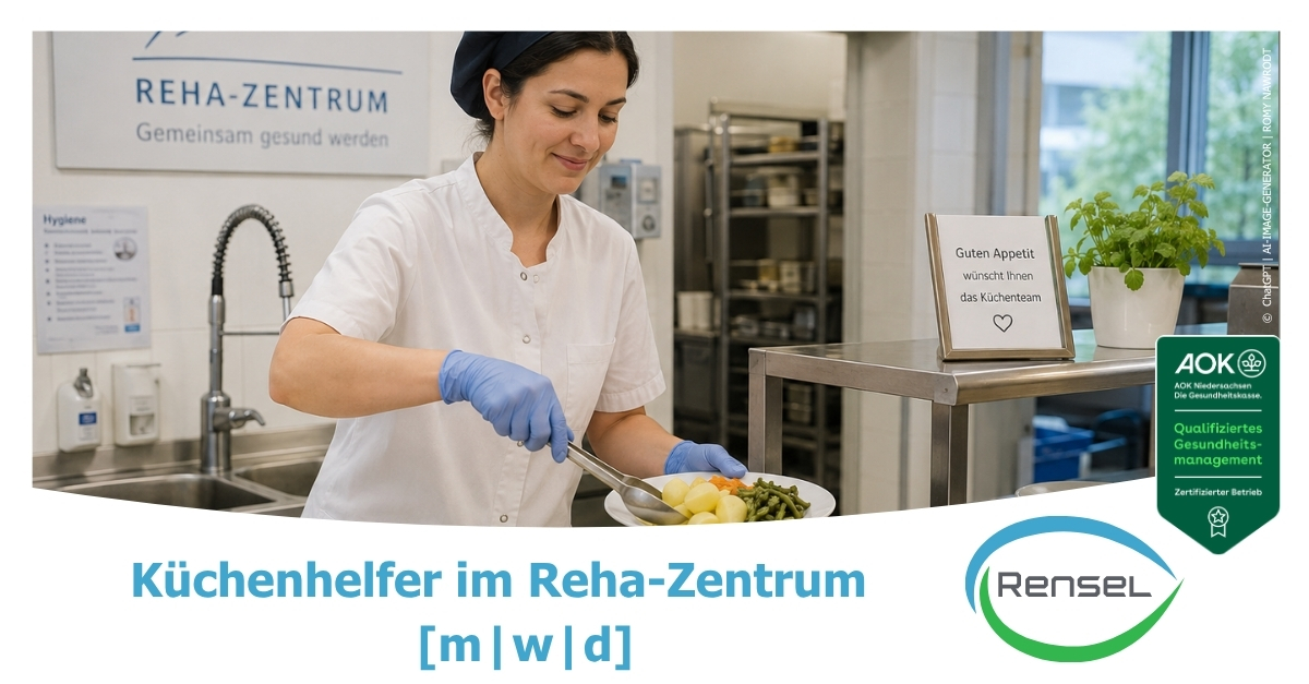 Küchenhilfe im Reha-Zentrum (m/w/d) in Gyhum