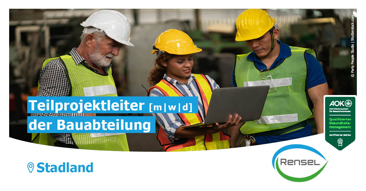 Teilprojektleiter Bau (m/w/d) in Stadland