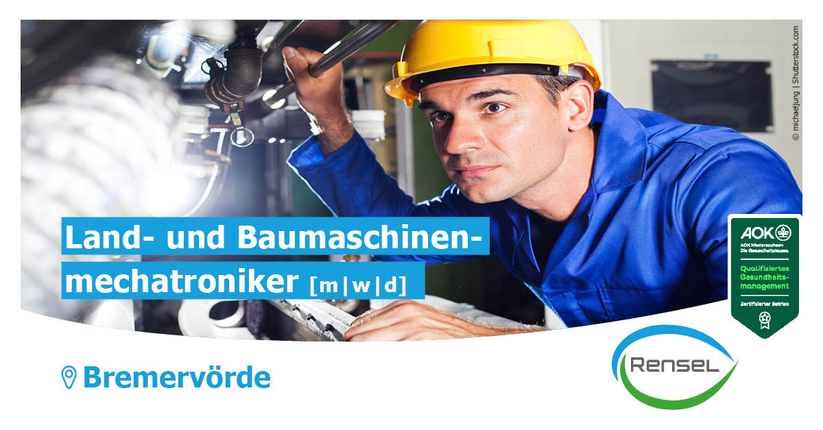 Land- und Baumaschinenmechatroniker (m/w/d)  in Bremervörde