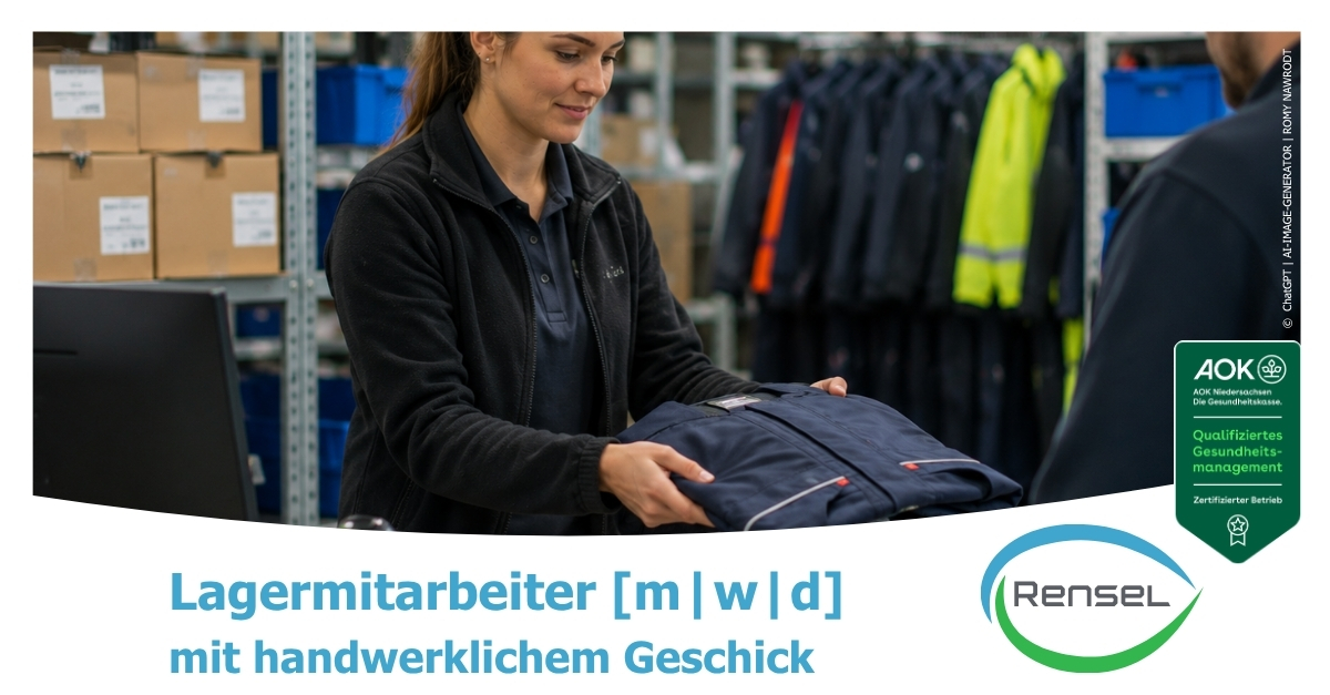 Lagermitarbeiter (m/w/d) mit handwerklichem Geschick in Seedorf