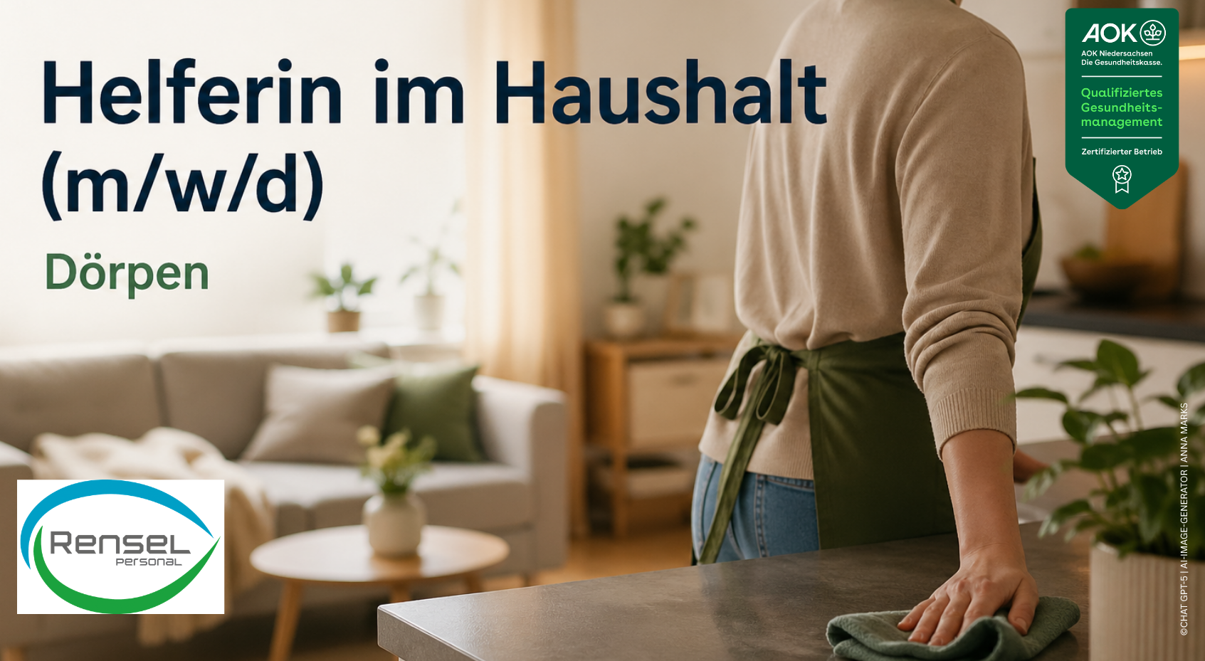 Helferin [m|w|d] im Haushalt in Papenburg