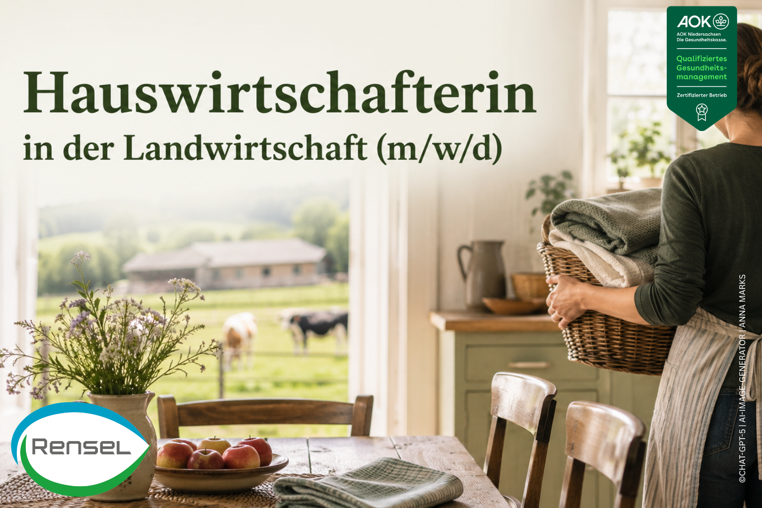 Hauswirtschafterin [m|w|d] mit Ausbildung  in Niedersachsen