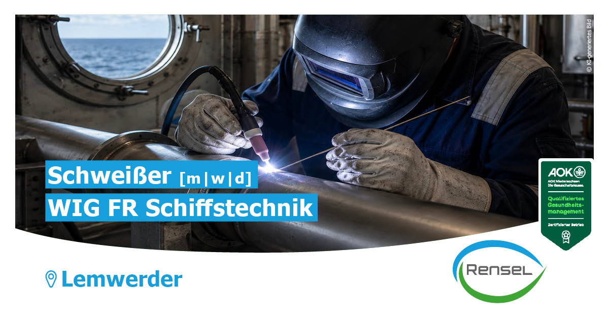 Schweißer (m/w/d) WIG im Schiffbau in Lemwerder