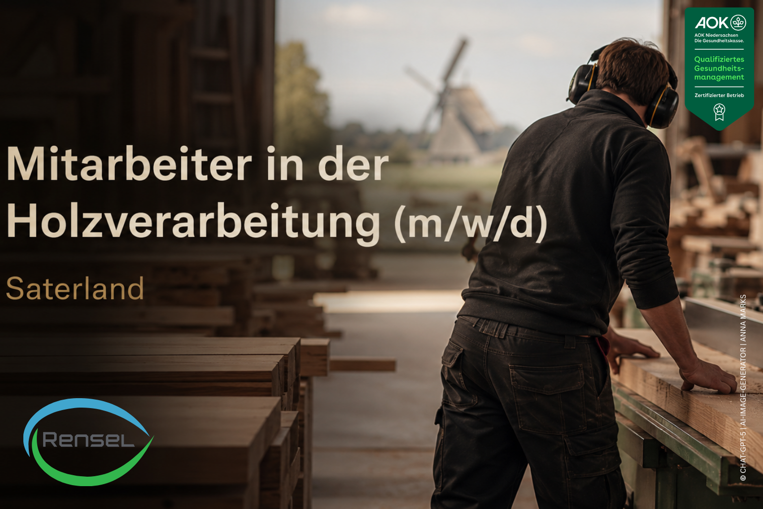 Mitarbeiter in der Holzverarbeitung [m|w|d] gesucht! in Saterland
