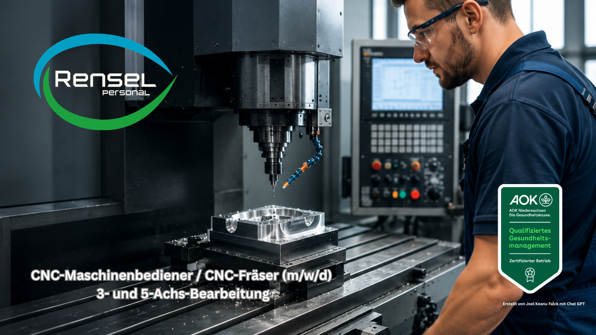 CNC-Maschinenbediener (m/w/d) in Wurster Nordseeküste