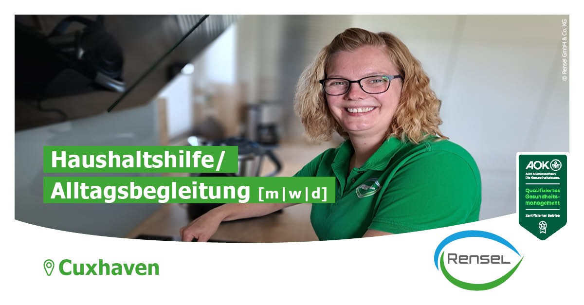 Haushaltshilfe [m|w|d] Minijob in Cuxhaven in Cuxhaven
